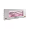 White Shark NUNCHAKU-P-US-RED.SW TKL mechaninė žaidimų klaviatūra - 87 klavišų, Outemu Red jungikliai, RGB foninis apšvietimas, rožinė