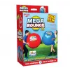 Wicked Vision Mega Bounce XL pripučiamas žaidimų kamuolys - 80 cm vaivorykštinis