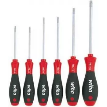 Wiha SoftFinish TORX atsuktuvų rinkinys, 6 dalių (T10–T40) 27746