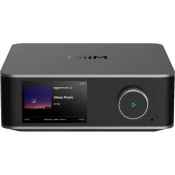 WiiM Ultra Dark Grey - Hi-Res Music Streamer & Network Audio Player with Preamp, HDMI ARC, Phono MM