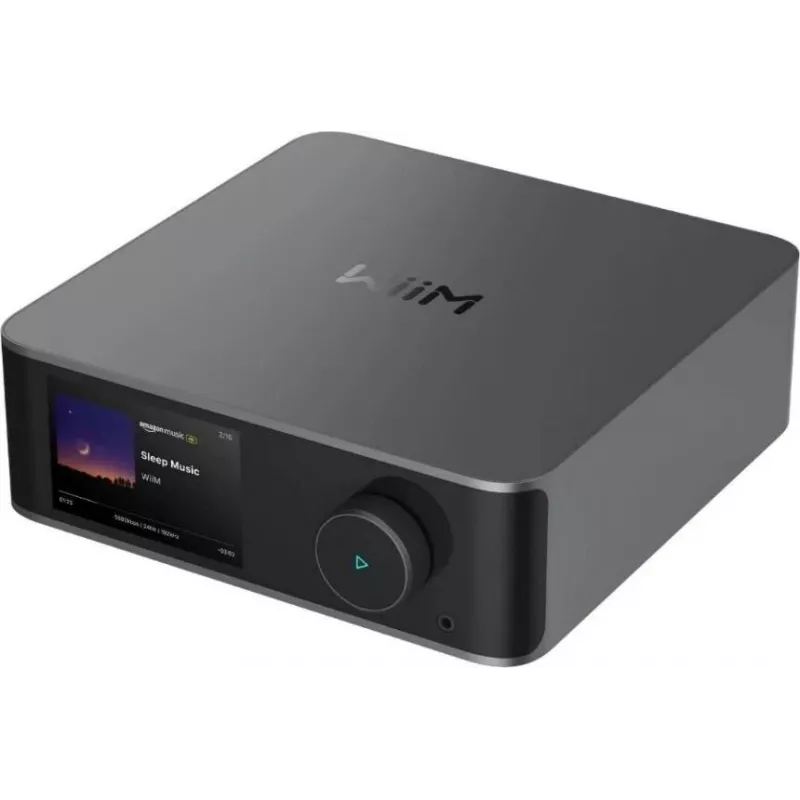WiiM Ultra Dark Grey - Hi-Res Music Streamer & Network Audio Player with Preamp, HDMI ARC, Phono MM
