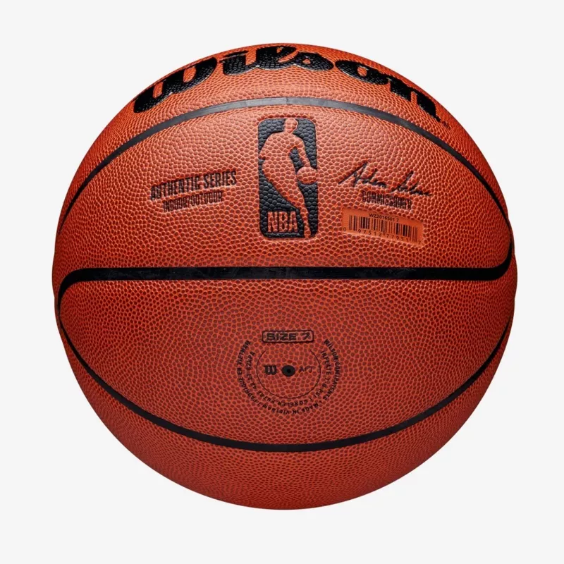 Wilson NBA Authentic krepšinio kamuolys, vidaus/lauko, 7 dydis, rudas