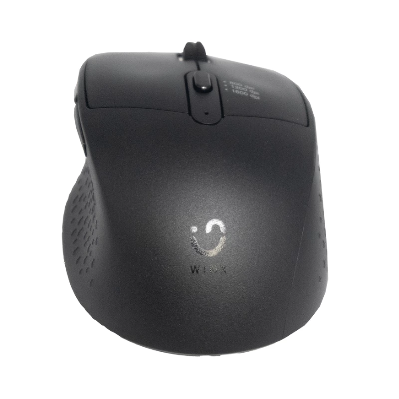 WINX DO Simple Wireless Mouse WX-KB102, 2,4 GHz, 3 mygtukų optinė, 1600 DPI, ambidekstrinė, juoda