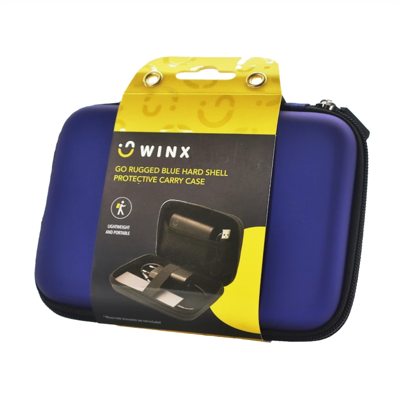 Winx Go Rugged Hardshell apsauginis dėklas, skirtas Nintendo Switch / OLED - mėlynas