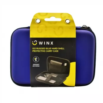 Winx Go Rugged Hardshell apsauginis dėklas, skirtas Nintendo Switch / OLED - mėlynas