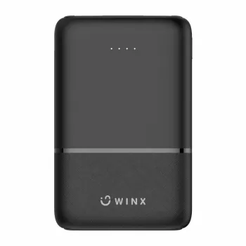 WINX GO Simple 5000mAh Power Bank juoda