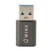 WINX LINK Simple USB į Type-C adapterių dvynių rinkinys (USB-A kištukas į USB-C lizdą, 5Gbps, 15W, Space Grey, 2 vnt.)