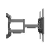 WINX MOUNT Ultra pilno judesio TV laikiklis 32-70 colių ekranams, 40kg, dviguba ranka, VESA 200x200-600x400, pasukimas ±60°, pakreipimas +5°/-15°