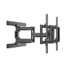 WINX MOUNT Ultra pilno judesio TV laikiklis 32-70 colių ekranams, 40kg, dviguba ranka, VESA 200x200-600x400, pasukimas ±60°, pakreipimas +5°/-15°