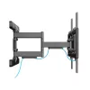 WINX MOUNT Ultra pilno judesio TV laikiklis 32-70 colių ekranams, 40kg, dviguba ranka, VESA 200x200-600x400, pasukimas ±60°, pakreipimas +5°/-15°