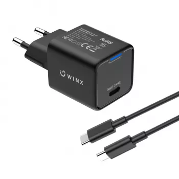 WINX POWER Fast Type-C 35W GaN sieninis įkroviklis