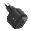 WINX POWER More 35W GaN sieninis įkroviklis - dvigubas USB-C ir USB-A, PD 3.0 PPS, baltas