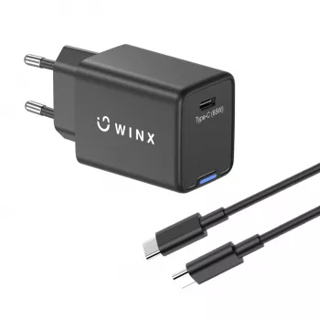 WINX POWER Pro Type-C 65W GaN sieninis įkroviklis