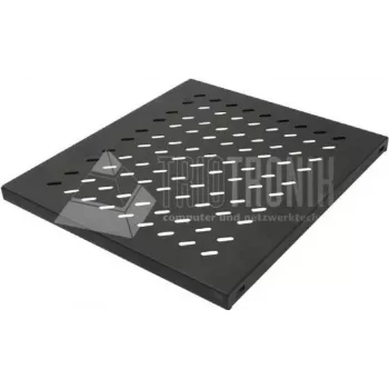 Wirewin SHELF 800 1U BL 19 colių stovo tuščia panelė, 1U, juoda, suderinama su 800mm gyliu