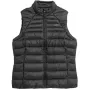 Moterų pūkinė liemenė 4F F091 Deep Black 4FSS23TDJAF091 20S