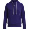 Moterų Under Armour Rival Fleece HB gobtuvas Midnight Navy/White