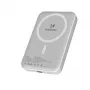 Wozinsky 10 000 mAh magnetinis powerbankas baltas