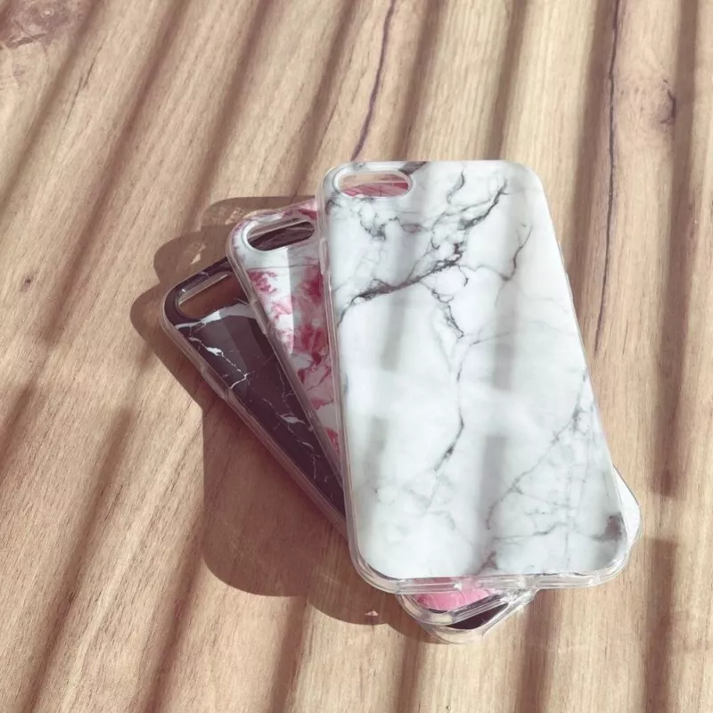 Wozinsky Black Marble TPU Case Samsung A73
