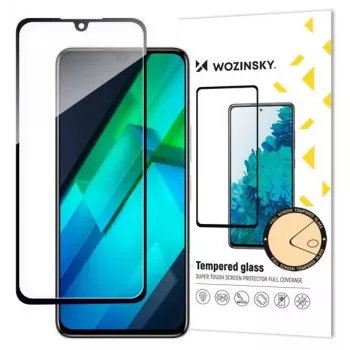 Wozinsky Infinix Note 12 G96 Full Screen Protector Full Glue Tempered Glass Black