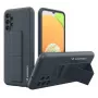 Wozinsky Samsung Galaxy A13 5G dėklas su atlenkiama kojelyte, silikoninis, tamsiai mėlynas
