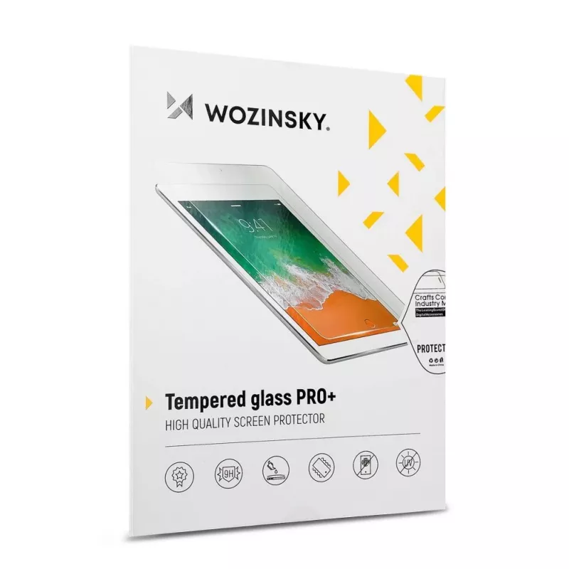 Wozinsky Grūdinto stiklo ekrano apsauga, skirta Xiaomi Redmi Pad Pro 5G – 9H kietumas, 0,3 mm, oleofobinė danga, be burbuliukų