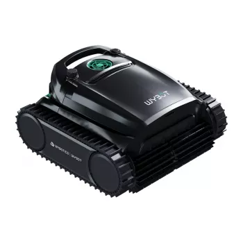 WYBOT M2 belaidis robotas baseino valymui su sienų ir vandens linijos lipimu, 180 min. veikimo laikas, 7800mAh baterija, valdymas programėle, tinka įgilintiems ir antžeminiams baseinams iki 200 m²