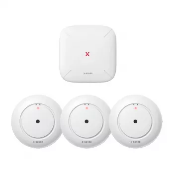 X-SENSE SWS54 išmanusis vandens nuotėkio jutiklis su Wi-Fi, 100 dB aliarmu, programėlės įspėjimais, IP67, maitinamas baterija