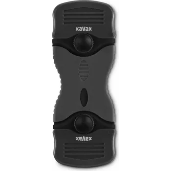 Xavax Universalus stiklo grandymo peilis su 4 atsarginiais ašmenimis, įtraukiama nerūdijančio plieno geležtė, ergonomiška plastikinė rankena, juoda/sidabrinė 00111760