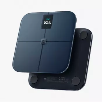 Xiaomi Body Composition Scale S400 PRO išmaniosios vonios svarstyklės su 25 sveikatos rodikliais, dvigubos frekvencijos BIA, Bluetooth 5.0, paslėptu LED ekranu, kūdikių ir daiktų svėrimo režimais
