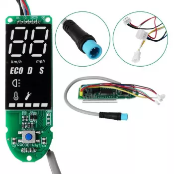 Xiaomi M365/Mi3/Essential/1S/Pro/Pro2 Dashboard Display Panel ir apsauginis silikoninis dangtelis