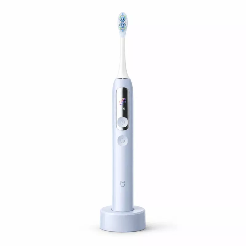 Xiaomi Mijia Smart Servo-Oscillation Electric Toothbrush Pro Blue – garsinis, Bluetooth, IPX7, belaidis įkrovimas