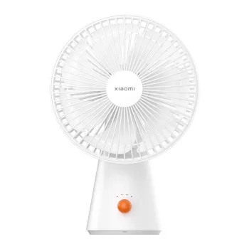 Xiaomi BHR6089GL įkraunamas mini ventiliatorius 2000mAh USB nešiojamas su nuimamu pagrindu, 4 greičiai, bešepetėlis variklis, baltas