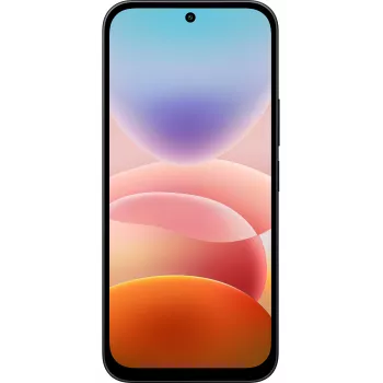 Xiaomi Redmi 17 5G išmanusis telefonas – 6,9 colio LCD, 4GB RAM, 128GB, Hybrid Dual SIM, 7500mAh, NFC, juodos spalvos