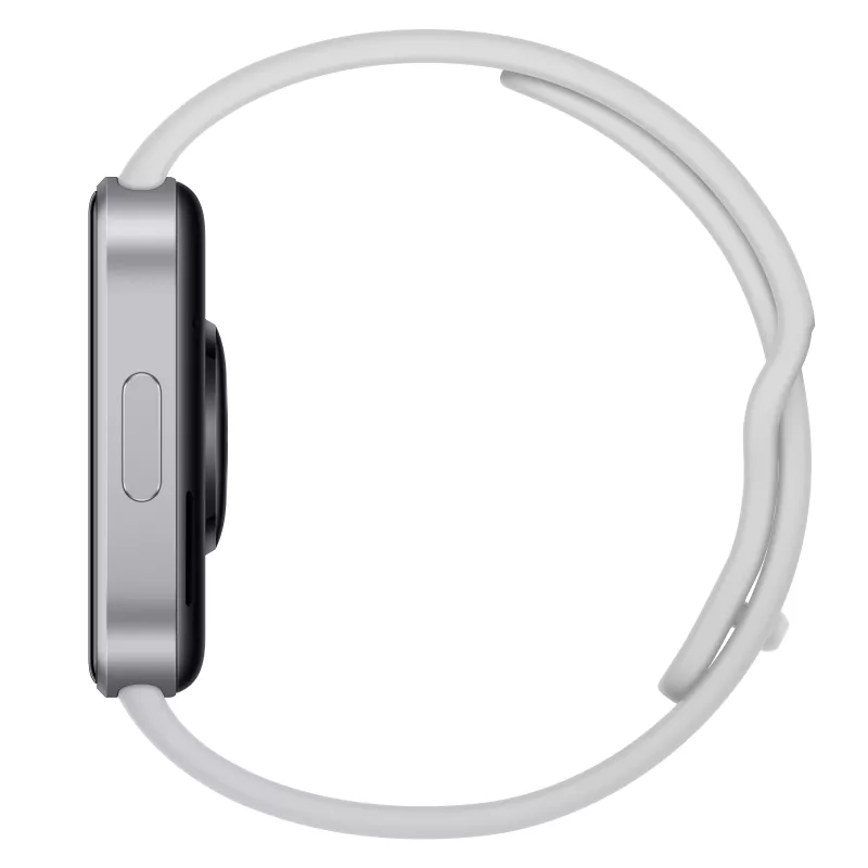 Xiaomi Redmi Watch 6 Active Matte Silver išmanusis laikrodis su AMOLED ekranu, GPS, Bluetooth skambučiais, 14 dienų baterija