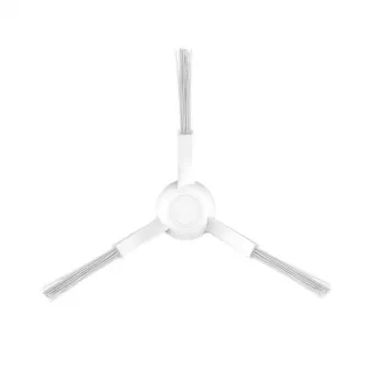 Xiaomi Robot Vacuum Mop Essential šoninis šepetys - 3 rankų kraštų valymo atsarginė dalis Mi Robot Vacuum-Mop Essential (G1), balta/juoda, originalus Xiaomi pakaitalas