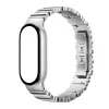 Xiaomi Smart Band 10 asimetrinis metalinis dirželis – sidabrinis