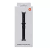Xiaomi Smart Band 10 megzto šilko dirželis – juodas kaip anglis