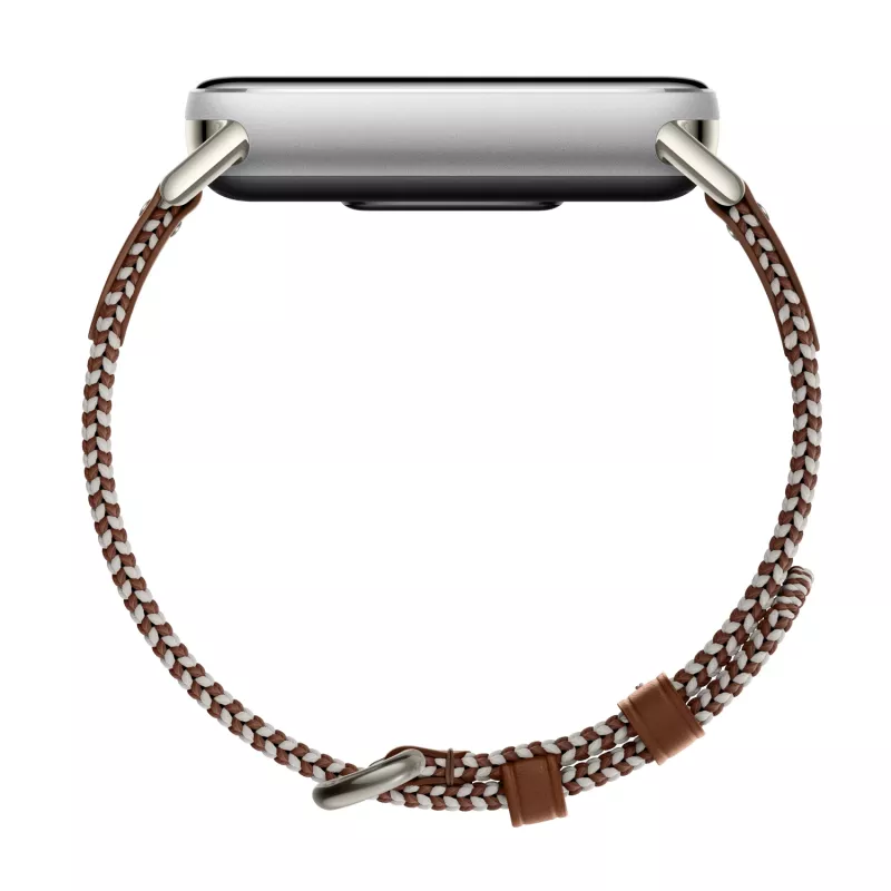 Xiaomi Smart Band 10 megzto šilko dirželis - Feather Brown