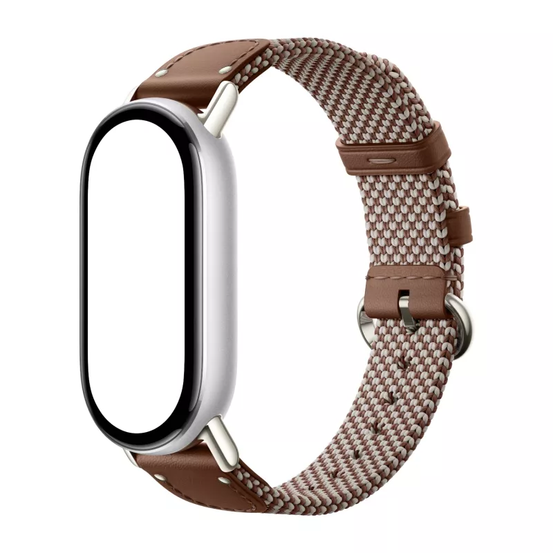 Xiaomi Smart Band 10 megzto šilko dirželis - Feather Brown