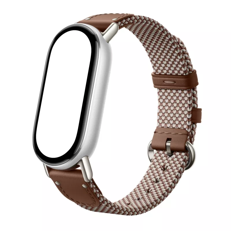 Xiaomi Smart Band 10 megzto šilko dirželis - Feather Brown