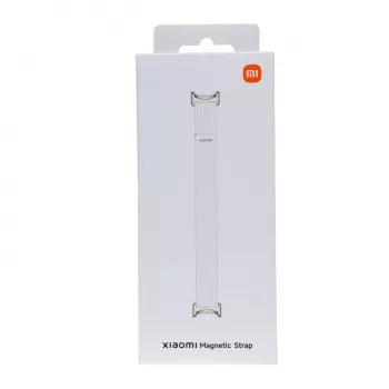 Xiaomi Smart Band 10 magnetinis Kona odos dirželis – ledynų baltumo