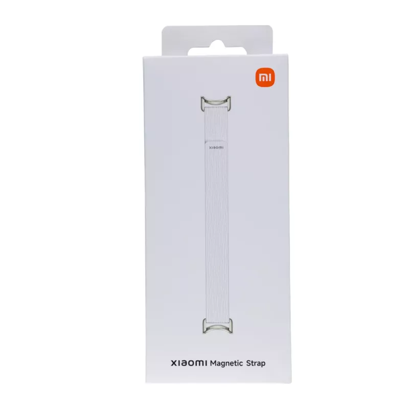 Xiaomi Smart Band 10 magnetinis Kona odos dirželis – ledynų baltumo
