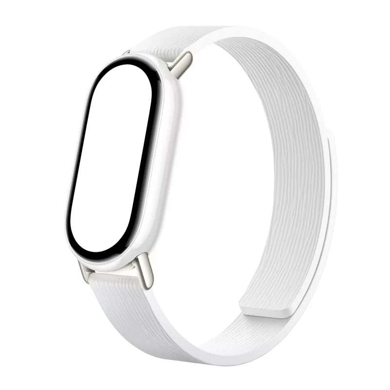 Xiaomi Smart Band 10 magnetinis Kona odos dirželis – ledynų baltumo