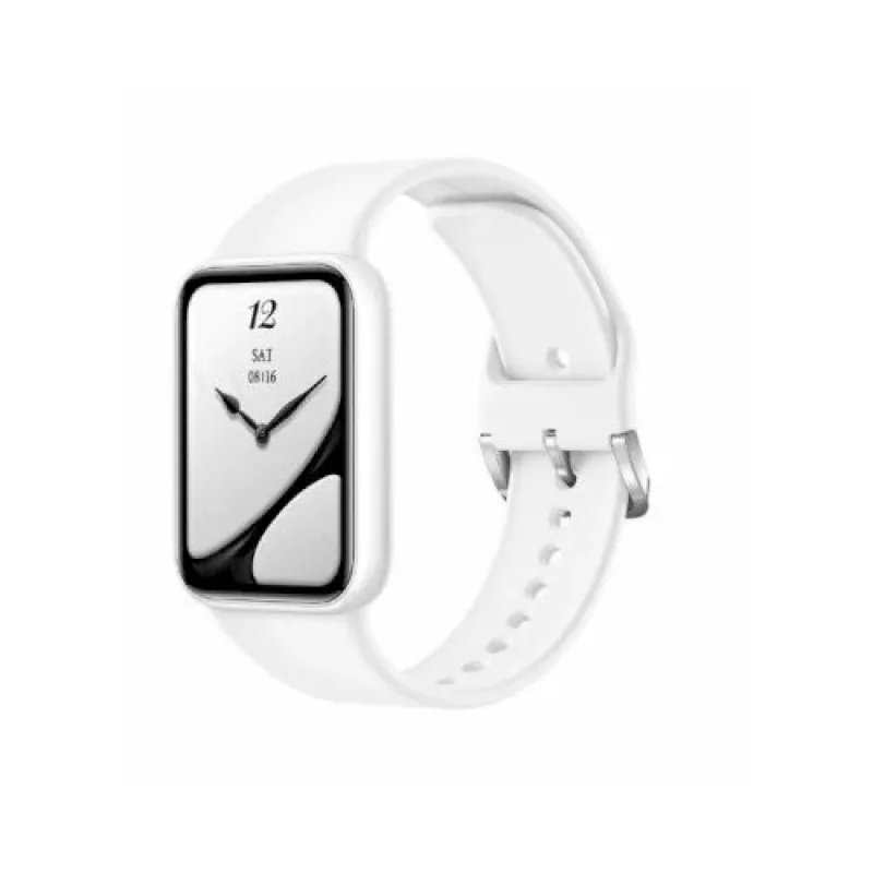 Xiaomi Smart Band 10 Pro Ceramic Edition – 1.74 col. AMOLED aktyvumo apyrankė su GPS, 5ATM, balta (BHR095AGL)