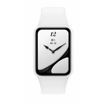 Xiaomi Smart Band 10 Pro Ceramic Edition – 1.74 col. AMOLED aktyvumo apyrankė su GPS, 5ATM, balta (BHR095AGL)