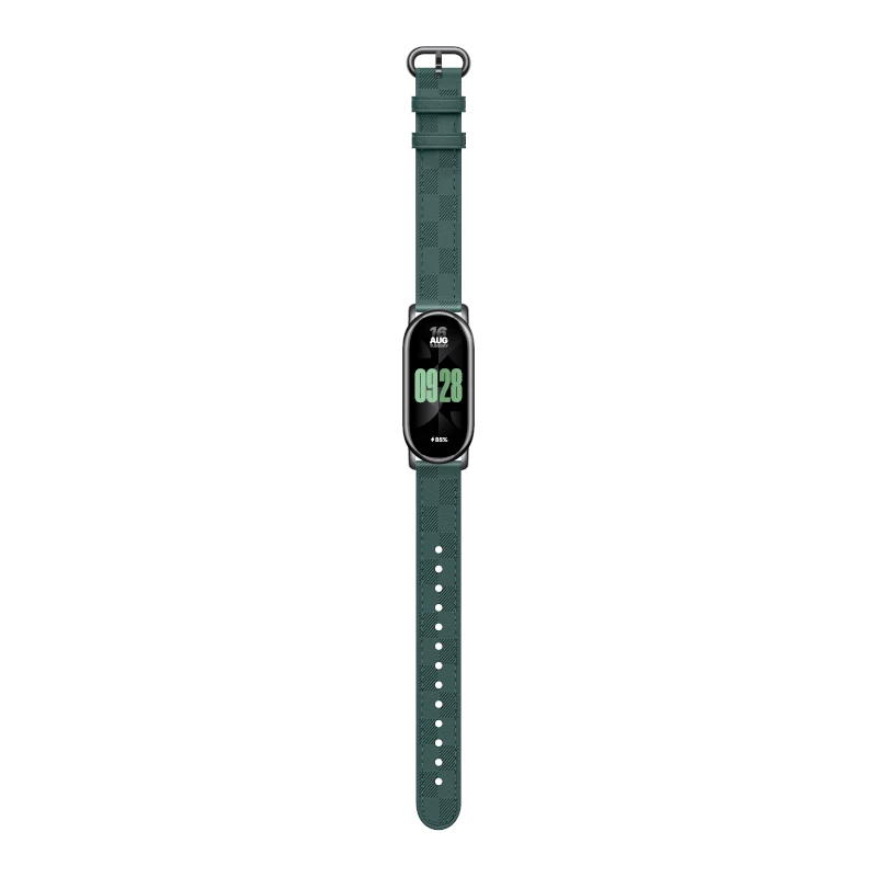 Xiaomi Smart Band 8 šachmatų rašto dirželis – žalia