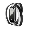 Xiaomi Smart Band 8 Double Wrap Strap - juoda ir balta