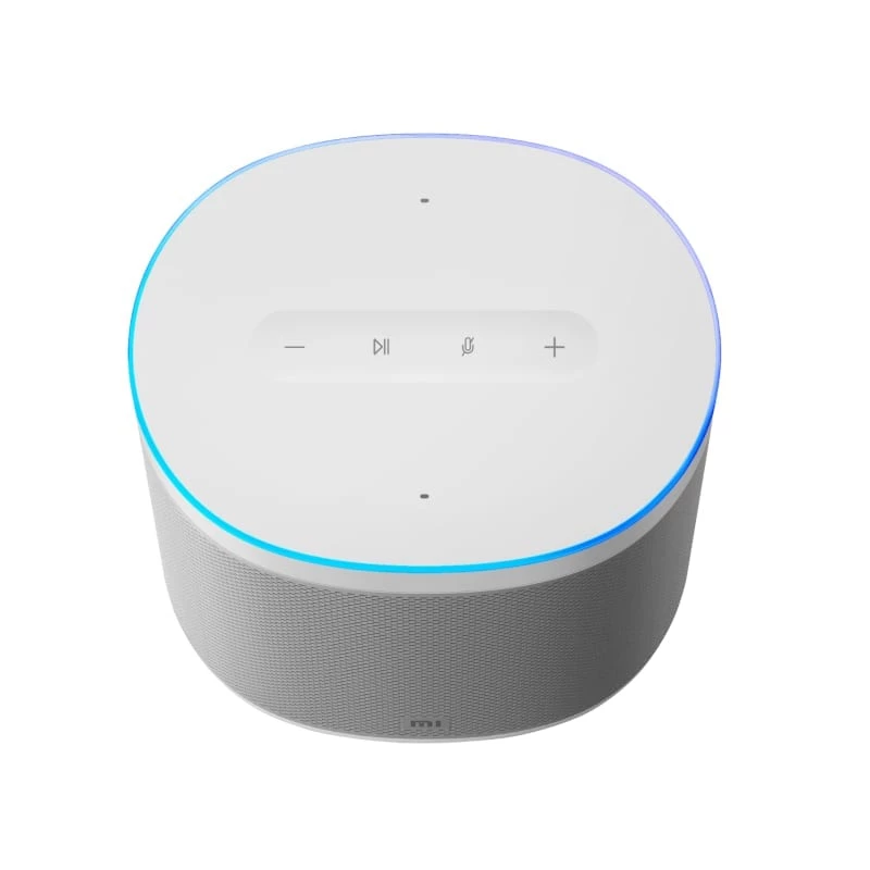 Xiaomi Smart Speaker su Google Assistant, Chromecast, IR nuotolinio valdymo ir LED laikrodžiu - juoda