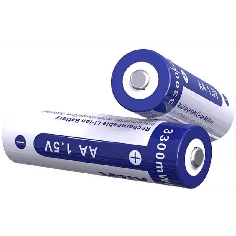 XTAR R6 AA 1.5V Li-ion 2000mAh Įkraunamos Baterijos (4 vnt.)