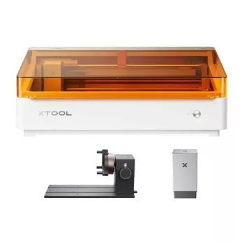 XTOOL M2 Deluxe 20W lazerinis graviruoklis su kamera ir peilių pjaustytuvu
